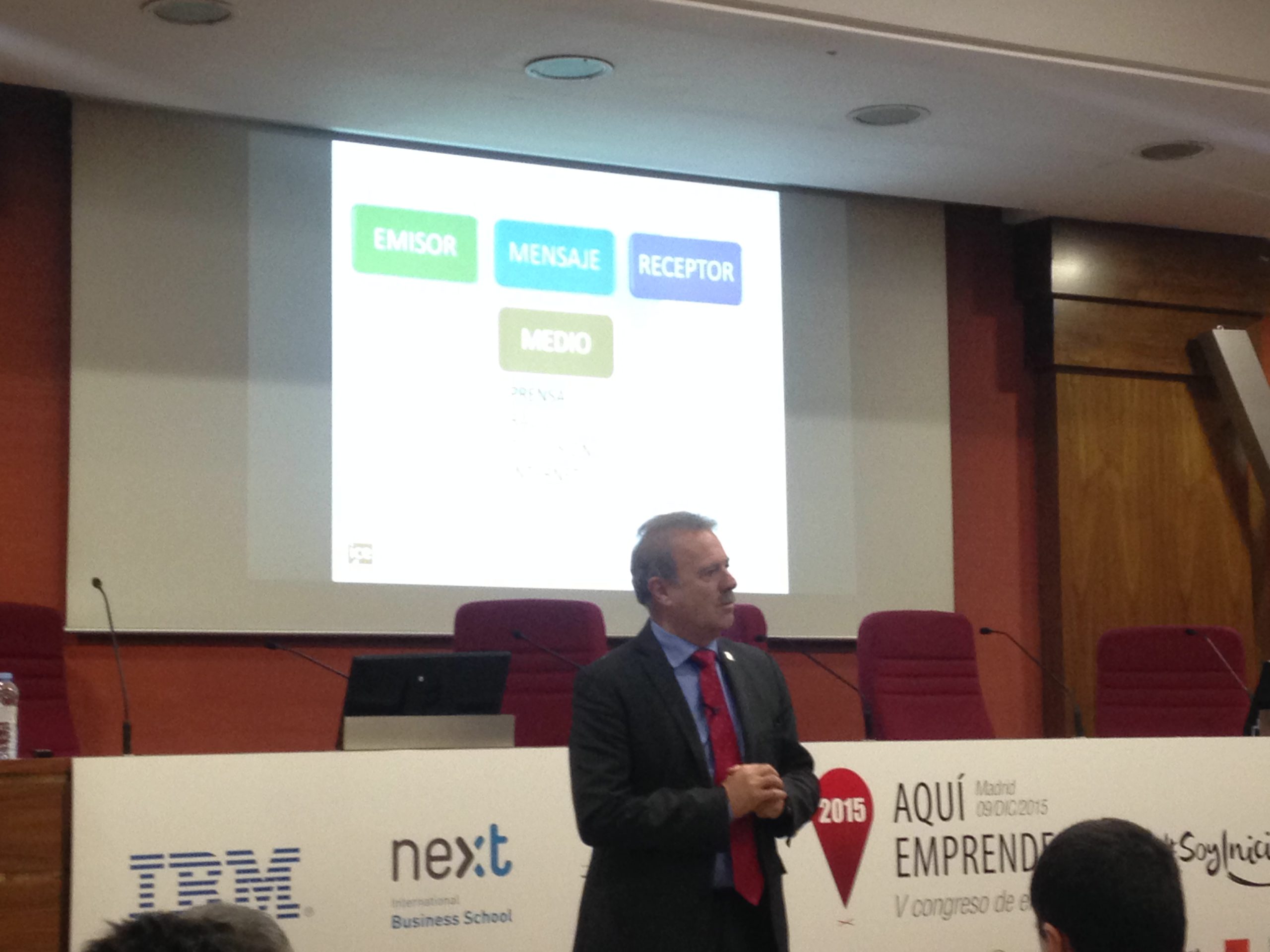 Manuel en V congreso de emprendedores