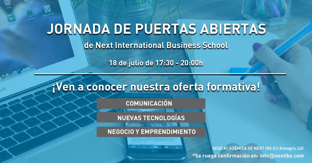 Jornada Puertas Abiertas de Next IBS