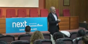 El periodista Fernando Pastor en Next IBS