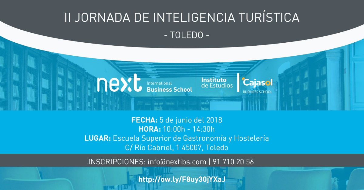 La II Jornada de Inteligencia Turística de Toledo se celebrará el 5 de junio
