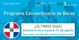 Programa Extraordinario de Becas