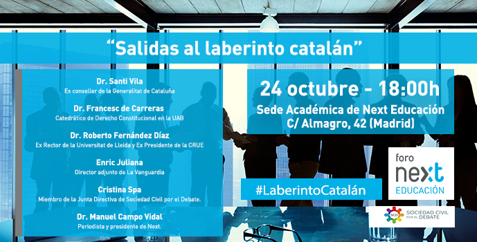 La situación de Cataluña, a debate en el Foro Next