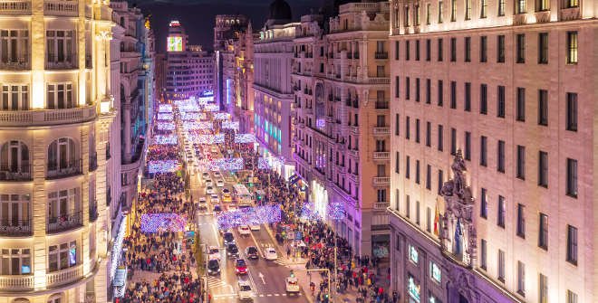 Madrid encenderá sus luces de Navidad hoy